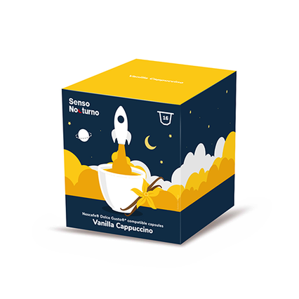 SENSO NOCTURNO Waniliowe cappuccino napój kawowy 16 kapsułek do Dolce Gusto®*