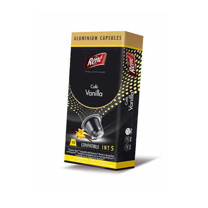 RENE Waniliowa kawa 10 kapsułek do Nespresso®* 